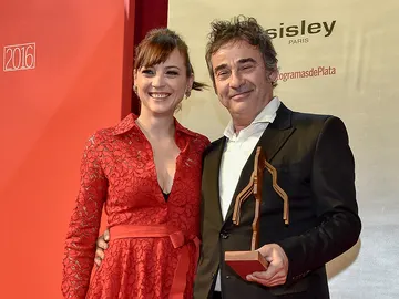 Eduard Fernández junto a Leonor Watling Eduard Fernández junto a Leonor Watling