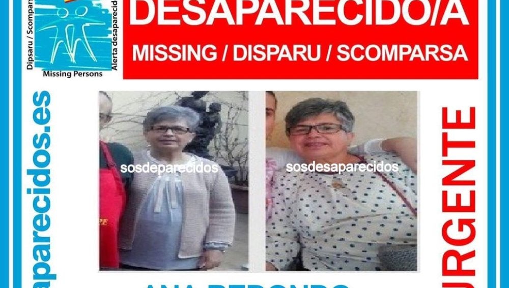 Mujer desaparecida en Valdepeñas