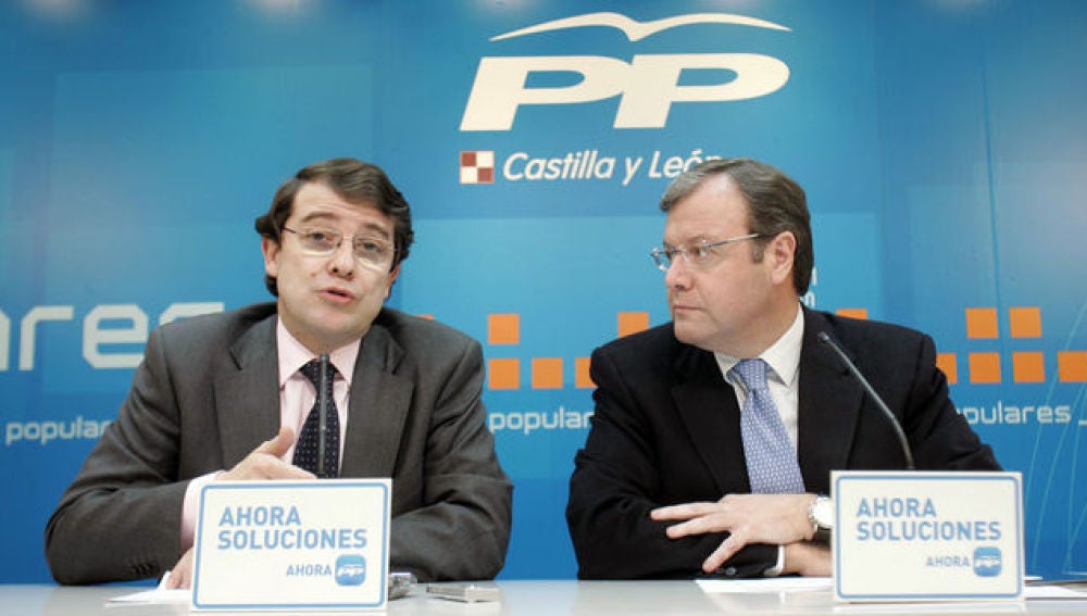 Alfonso Fernández Mañueco y Antonio Silván