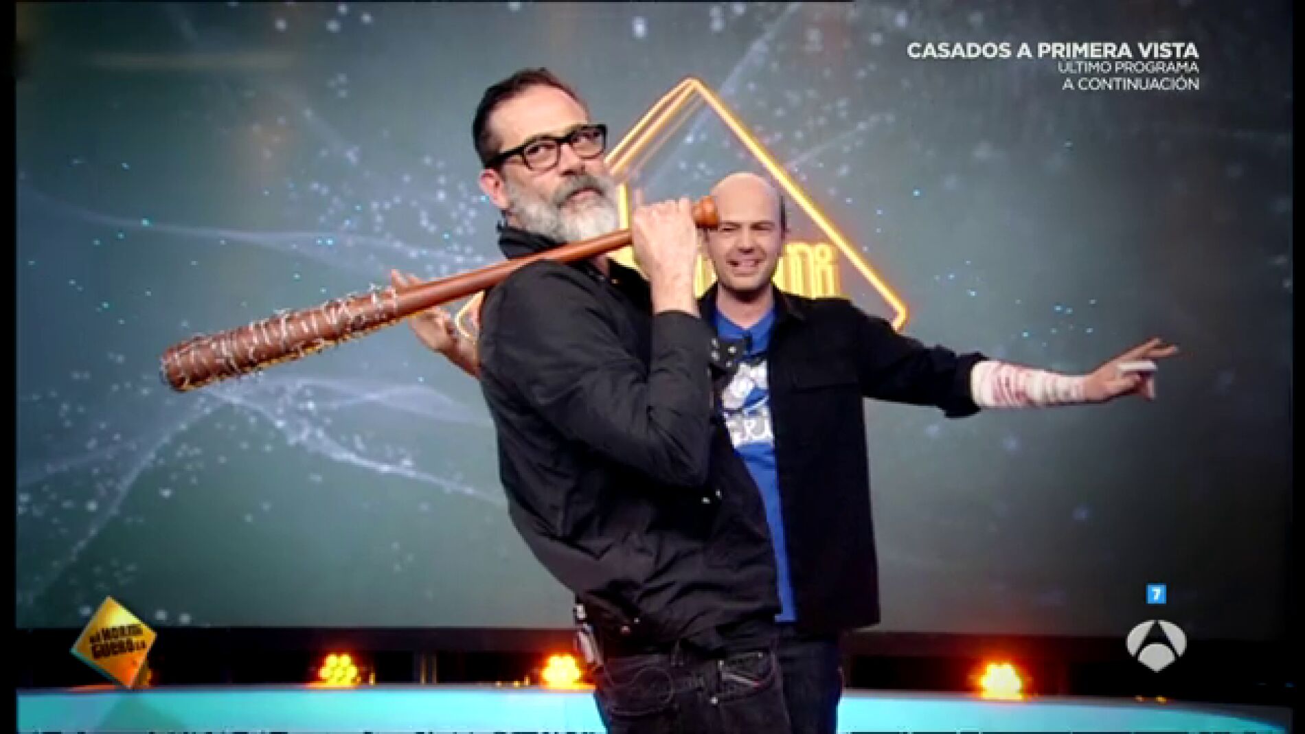 Frame 6.058888 de: Disfruta de un avance en exclusiva de la visita de 'The Walking Dead' a 'El Hormiguero 3.0'