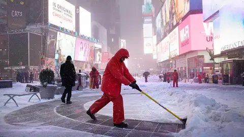 Tormenta de nueve en Nueva York Tormenta de nueve en Nueva York