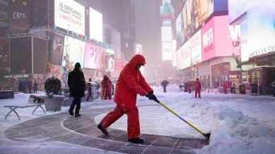 'Stella', la tormenta de nieve caída en Nueva York que ha causado serias consecuencias en la ciudad 