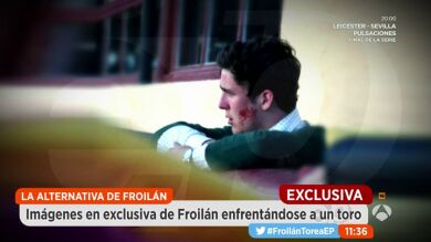 Imágenes exclusivas de Froilán enfrentándose a un toro