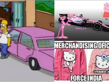 Los mejores memes del nuevo Force India