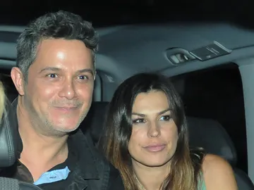 Raquel Perera y Alejandro Sanz Raquel Perera y Alejandro Sanz