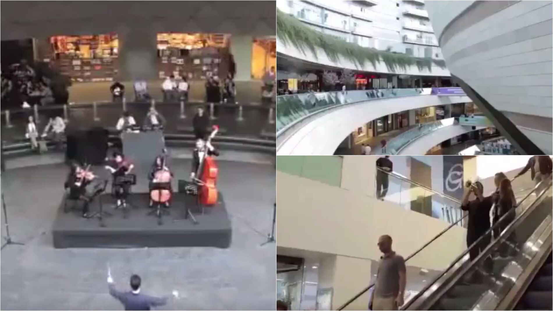Suena el himno de la Champions en un centro comercial de Estambul