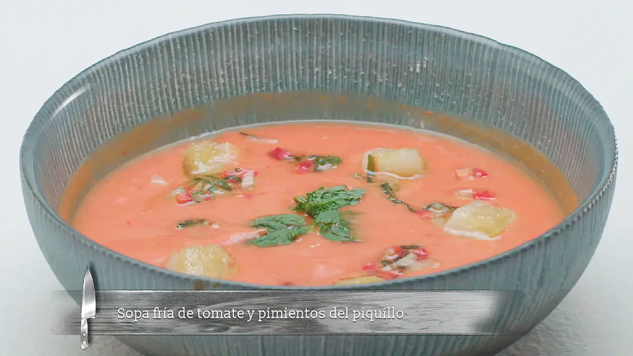 Sopa fría de tomate