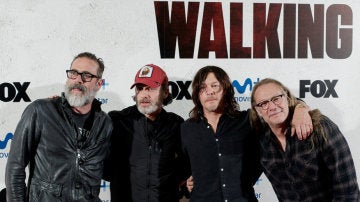 Protagonistas de 'The Walking Dead' en Madrid