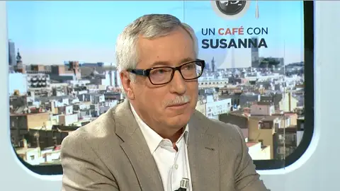 Fernández Toxo en Espejo Público Fernández Toxo en Espejo Público