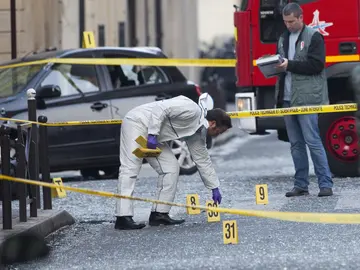 La policía francesa La policía francesa