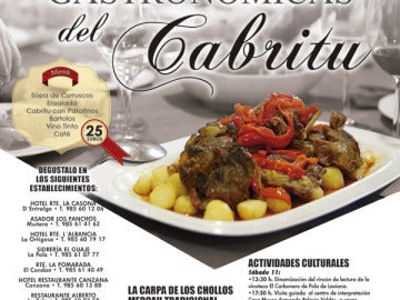 XXX Jornadas gastronómicas del cabrito XXX Jornadas gastronómicas del cabrito
