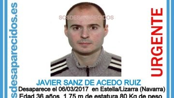 Joven de 36 años desaparecido en Estella (Navarra)