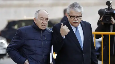 Miguel Ángel Fernández Ordóñez a su llegada a la Audiencia Nacional Miguel Ángel Fernández Ordóñez a su llegada a la Audiencia Nacional