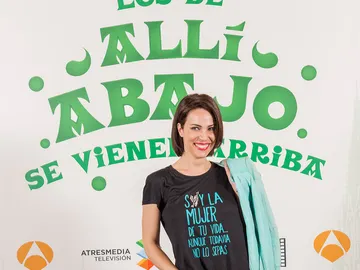 Nerea Garmendia en la presentación de la tercera temporada de 'Allí Abajo' Nerea Garmendia en la presentación de la tercera temporada de 'Allí Abajo'