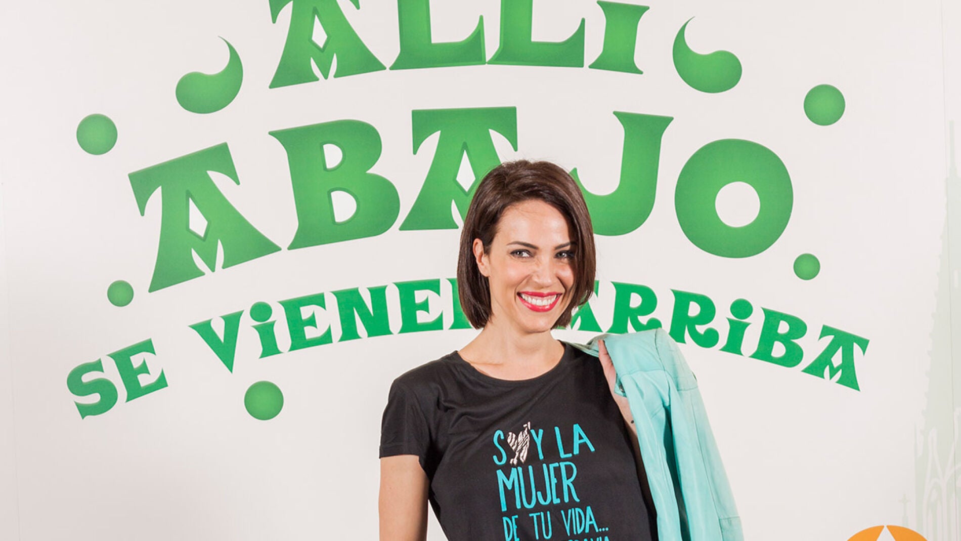 Nerea Garmendia en la presentaci&oacute;n de la tercera temporada de 'All&iacute; Abajo'