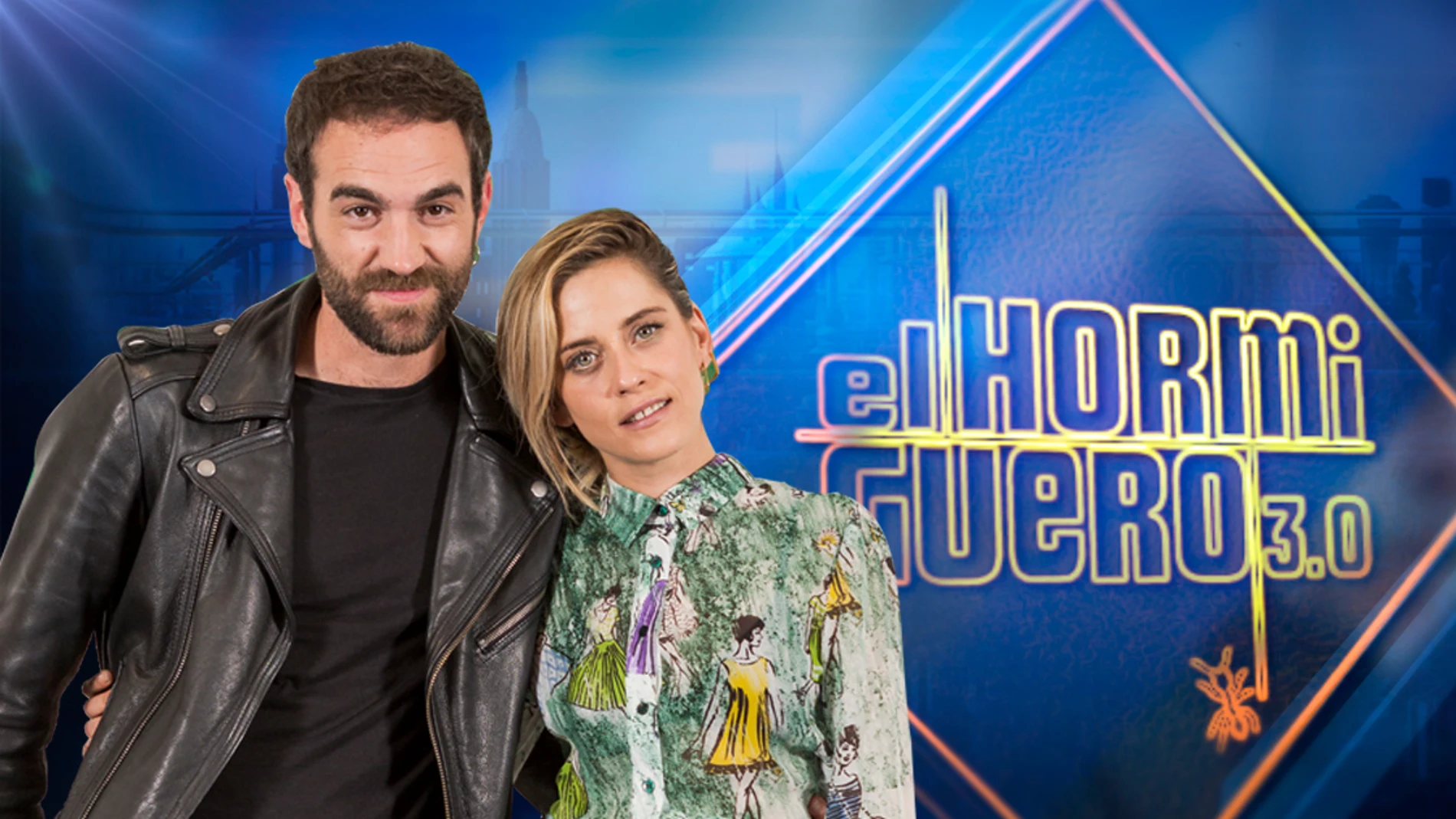 María León y Jon Plazaola, protagonistas de 'Allí Abajo', se divertirán el lunes en 'El Hormiguero 3.0'