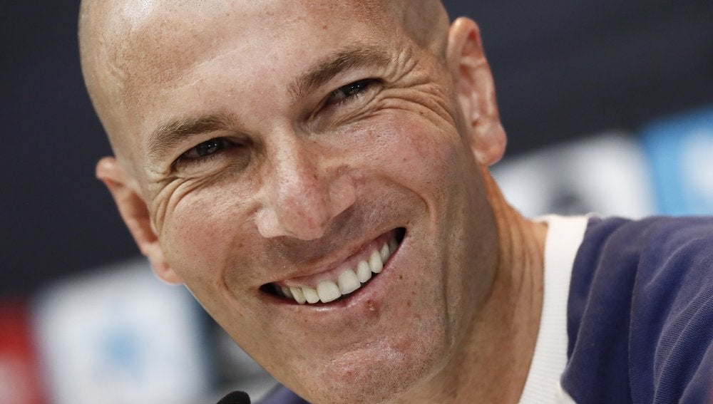Zidane, en rueda de prensa