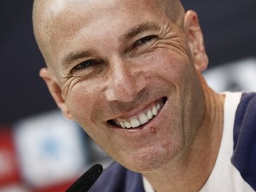 Zidane, en rueda de prensa