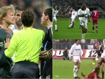 Diferentes momentos de duelos entre Bayern y Real Madrid