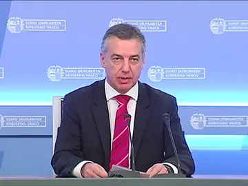 Urkullu pide "altura de miras" al gobierno español y francés y pide "canales de comunicación centrados en el logro de un objetivo" Urkullu pide "altura de miras" al gobierno español y francés y pide "canales de comunicación centrados en el logro de un objetivo"