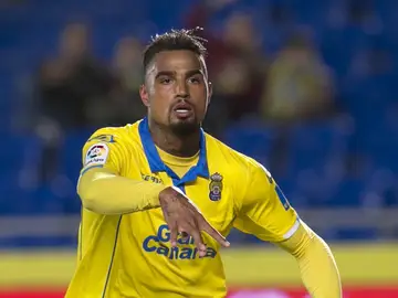 Boateng celebrando su gol Boateng celebrando su gol
