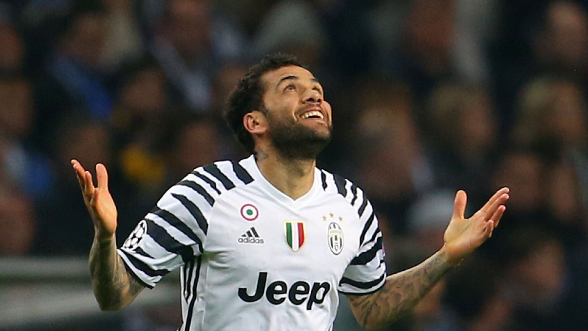 Dani Alves, con la Juventus
