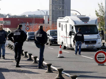 Imagen de archivo de un despliegue de Policía en Francia