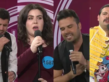 Concursantes de la tercera gala de 'Tu cara no me suena todavía' Concursantes de la tercera gala de 'Tu cara no me suena todavía'
