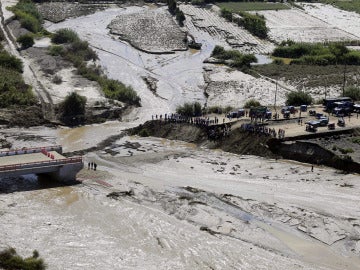 Imagen de las inundaciones en Perú