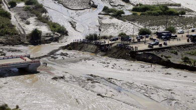 El número de damnificados por las lluvias e inundaciones en Perú se eleva a 72.000 personas
