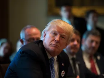 El presidente de EEUU, Donald Trump El presidente de EEUU, Donald Trump