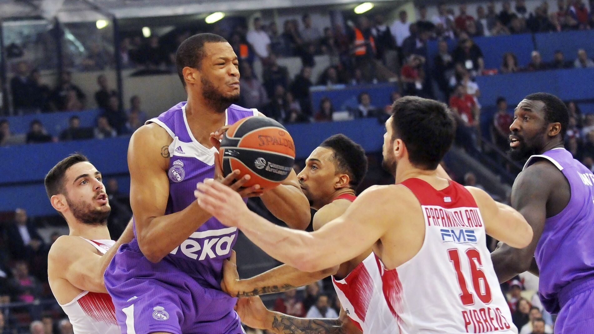 El p&iacute;vot del Real Madrid Anthony Randolph