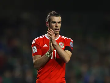 Gareth Bale con Gales Gareth Bale con Gales