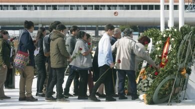 Las víctimas de Germanwings participan en un homenaje en Francia por el segundo aniversario del accidente