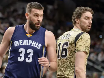 Marc, contra Pau Gasol Marc, contra Pau Gasol
