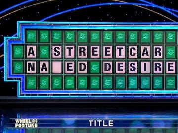 El panel de 'Wheel of Fortune'