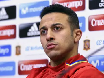 Thiago Alcántara, centrocampista de la Selección Thiago Alcántara, centrocampista de la Selección