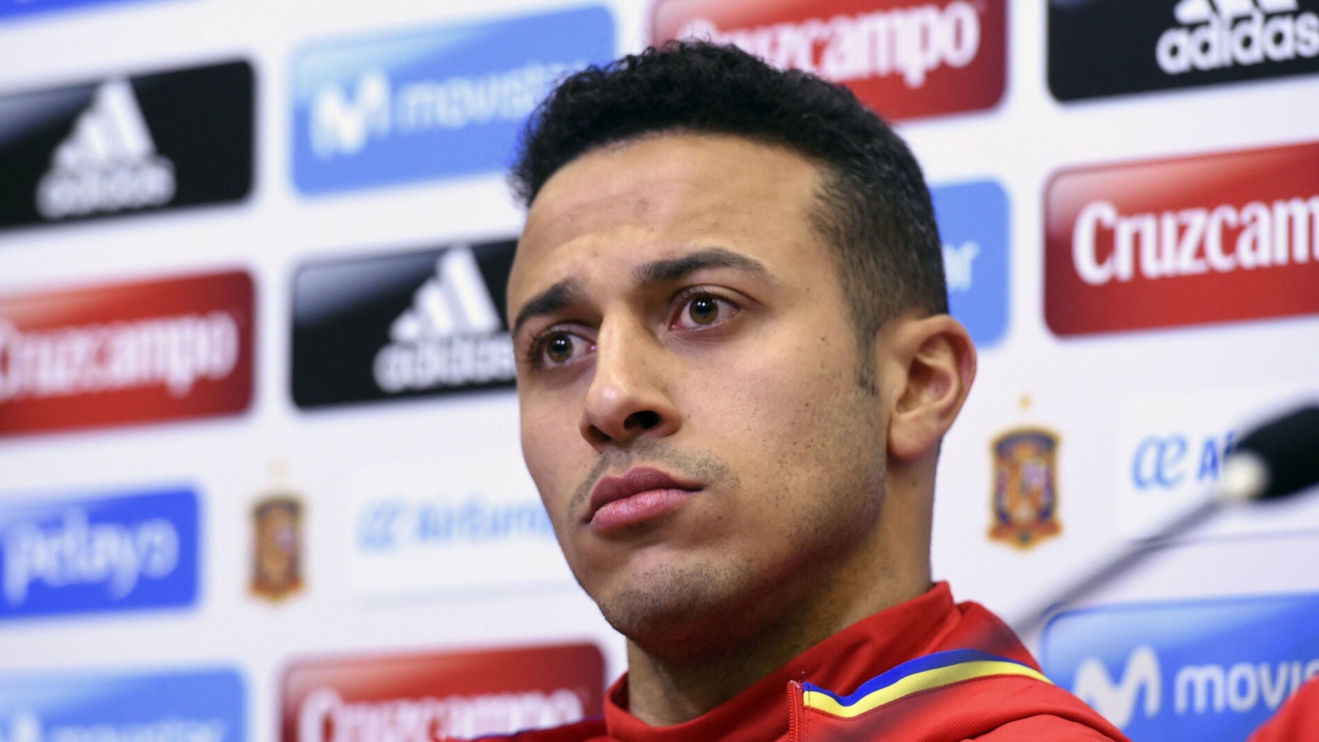 Thiago Alc&aacute;ntara, centrocampista de la Selecci&oacute;n