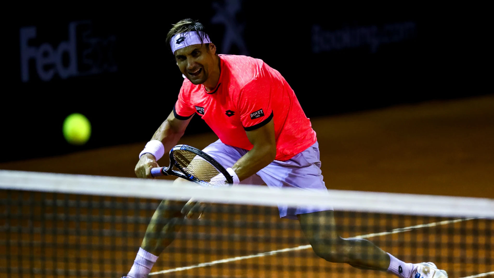 David Ferrer, en un partido David Ferrer, en un partido