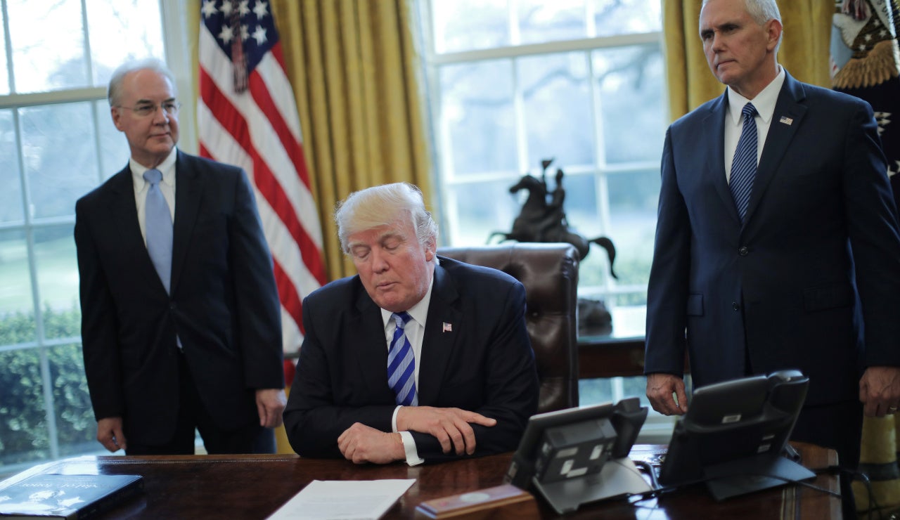 El presidente de Estados Unidos, Donald Trump El presidente de Estados Unidos, Donald Trump