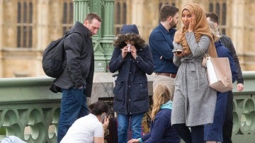 La mujer que fue testigo del atentado de Westminster