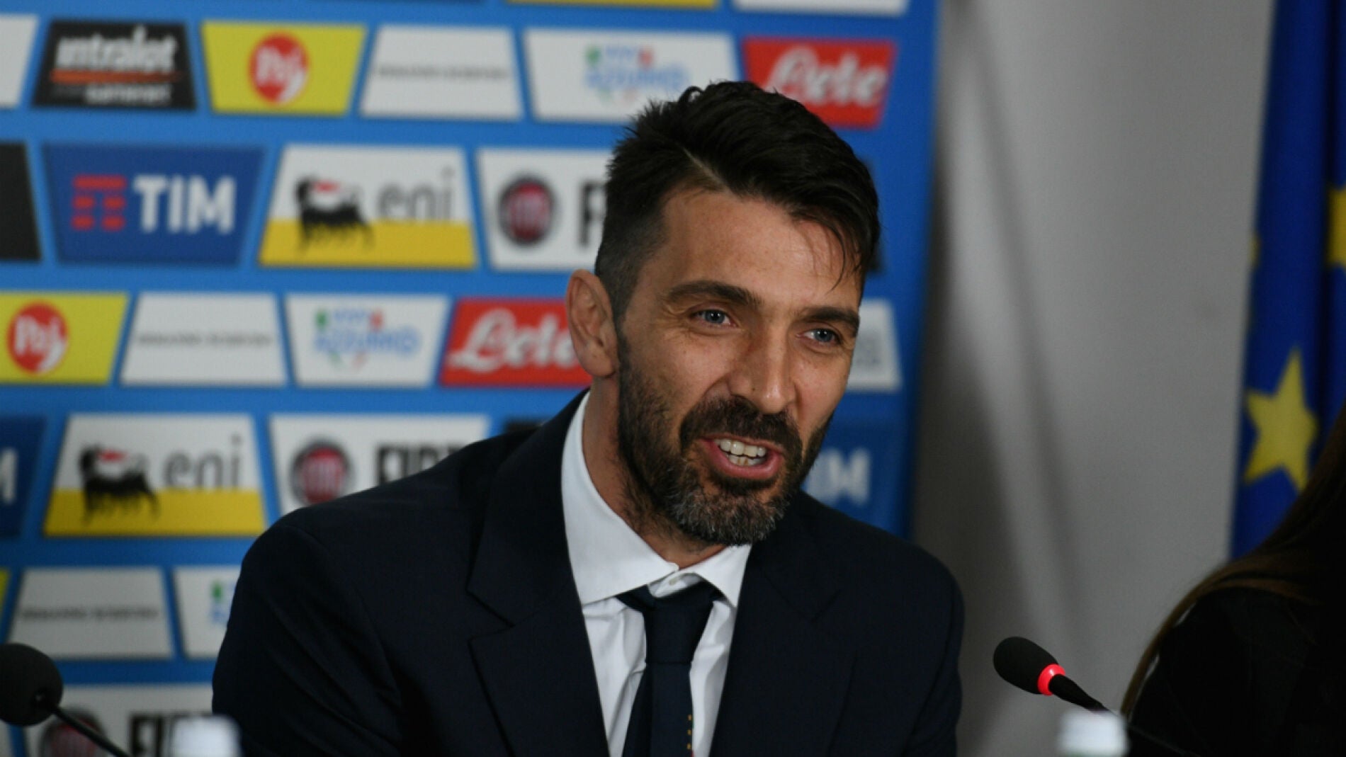 Buffon, con Italia