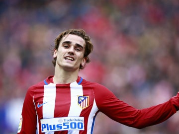 Griezmann, con el Atlético