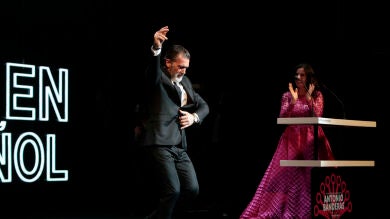 Antonio Banderas protagoniza la alfombra roja de clausura del Festival de Málaga 