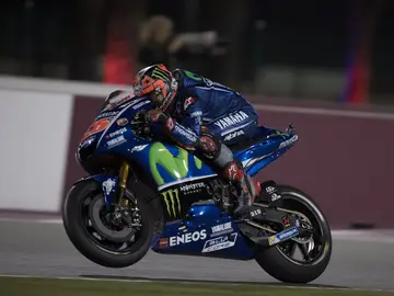 Maverick Viñales en Doha Maverick Viñales en Doha
