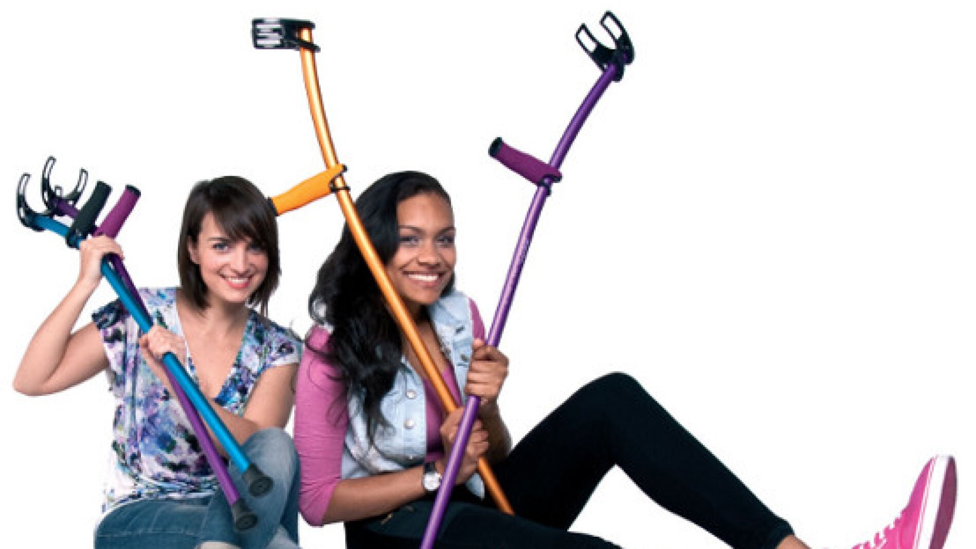 Las muletas m&aacute;s ligeras del mundo