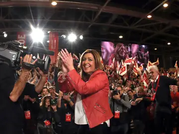 Susana Díaz anuncia su candidatura Susana Díaz anuncia su candidatura