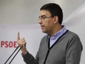 El portavoz de la gestora socialista, Mario Jiménez El portavoz de la gestora socialista, Mario Jiménez