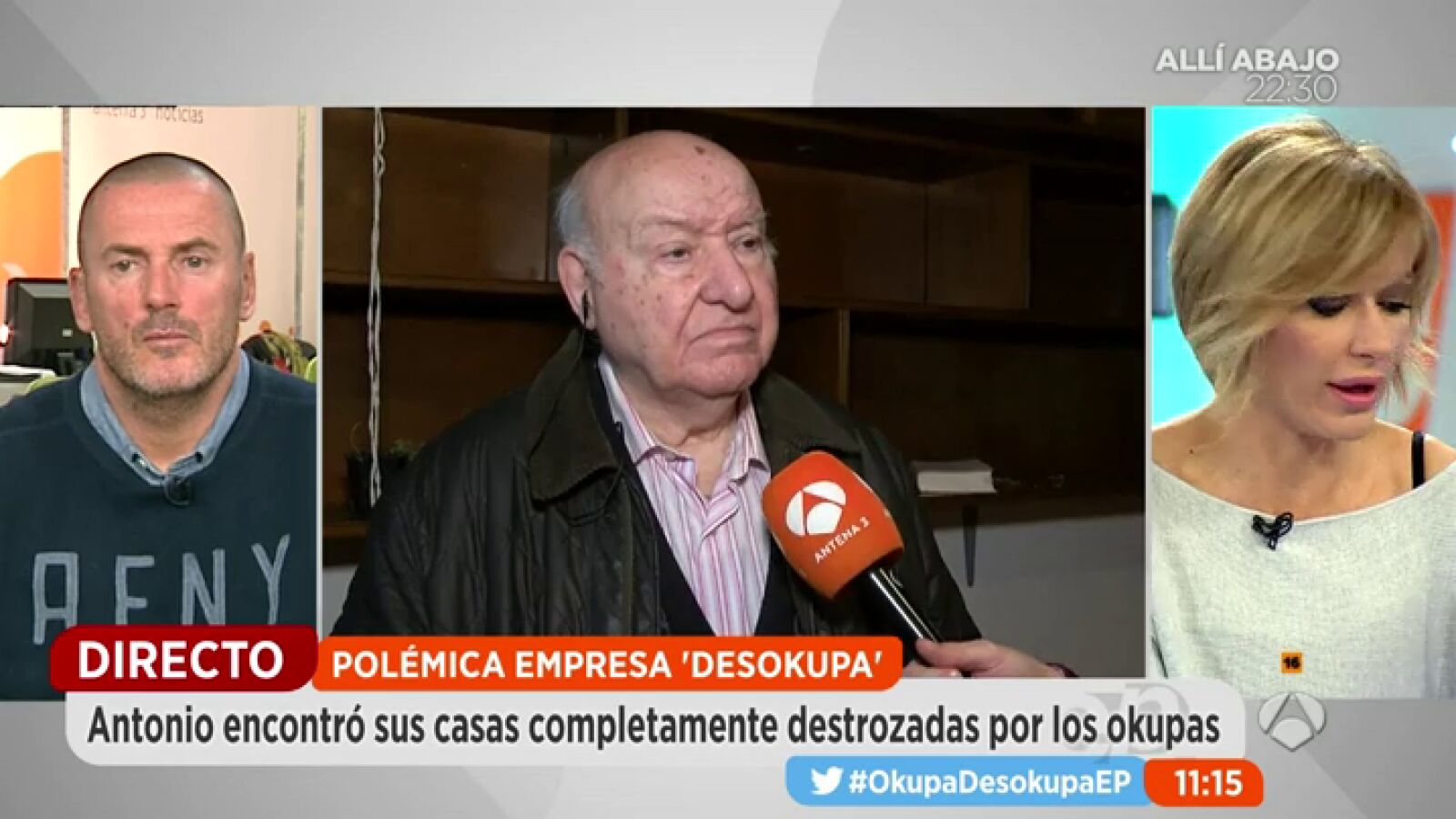 Destrozan las viviendas de un anciano que emigró a Venezuela y se ve obligado a pagar a los okupas para que desalojen