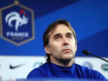 Julen Lopetegui, durante la rueda de prensa Julen Lopetegui, durante la rueda de prensa